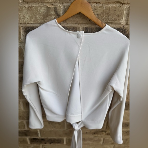 Wilfred Ivory Long Sleeve Blouse - Picture 6 of 10
